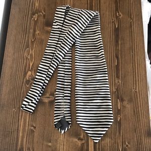 Silk striped tie